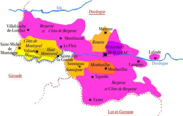 Les vins de Bergerac