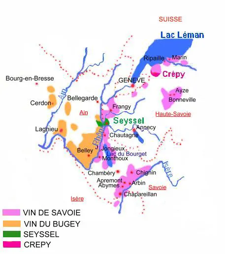 Les vins de Savoie