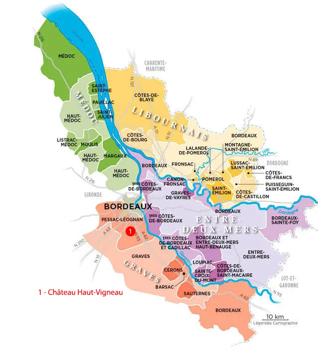 Château Haut-Vigneau, vin de Bordeaux
