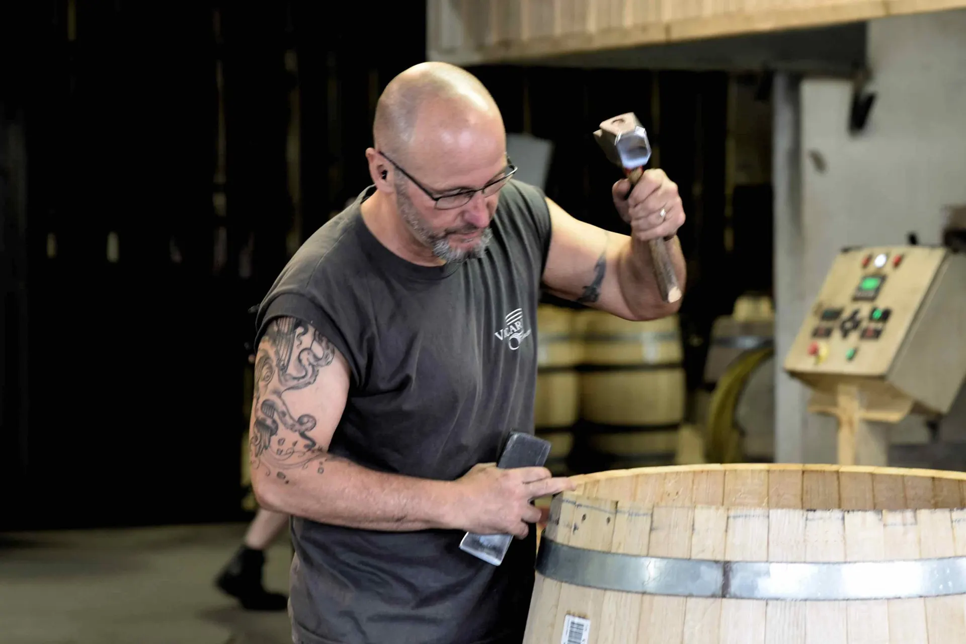 La tonnellerie Vicard à Cognac